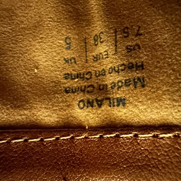 Aldo knee high  genuine leather brown boots - Picture 7 of 8